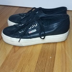 Superga Leather Sneakers